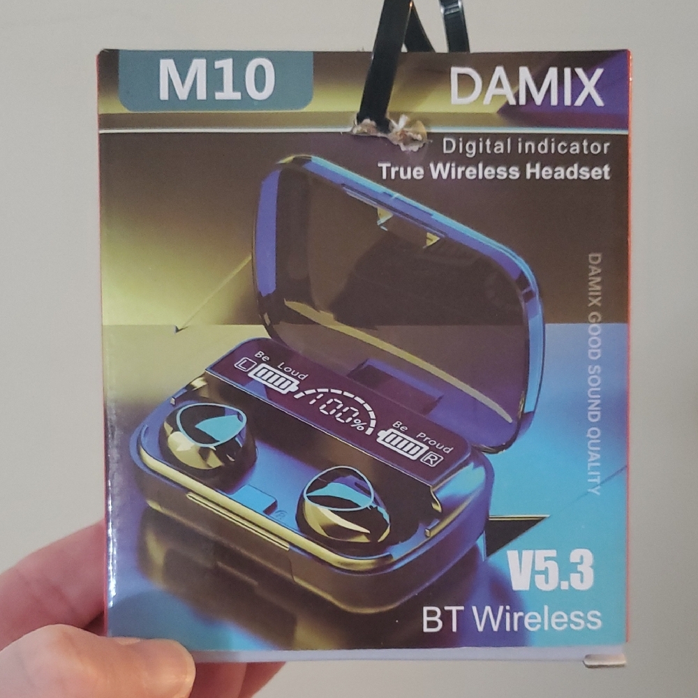 Ami Damix M10 Wireless Headset - Black
